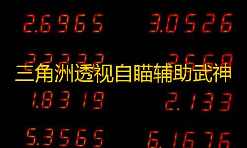 三角洲透视自瞄辅助武神透视物资科技效果图